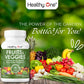 Healthy Fruits and Veggies - Natural Daily Supplement, Vitamins, Minerals & Antioxidants
